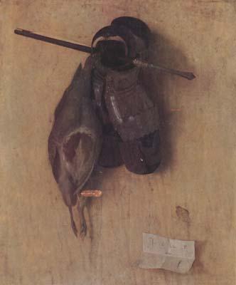 BARBARI, Jacopo de Still Life with Partridge,Iron Gloves and Bolt of a Crossbow (mk14)